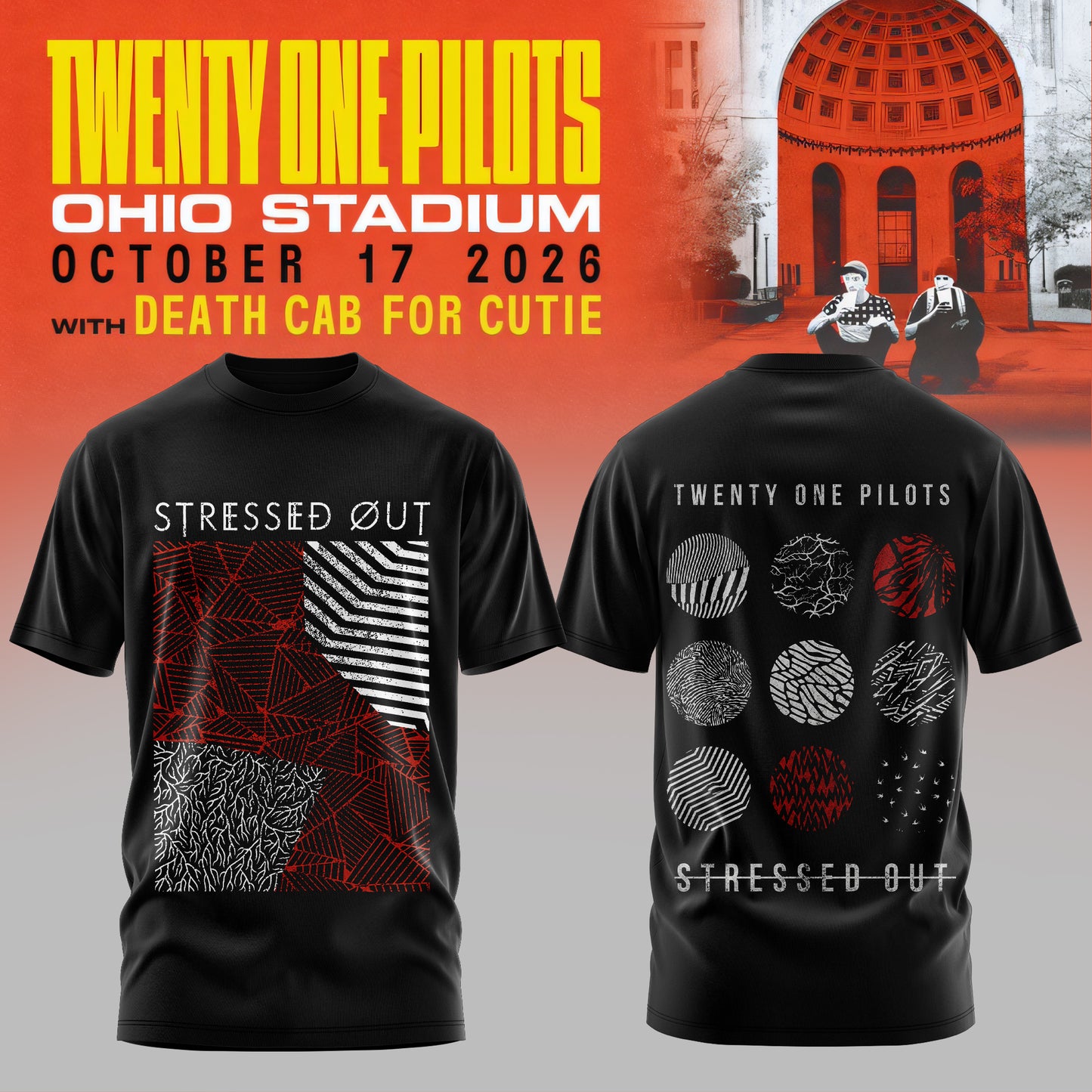 Twenty One Pilots: The Ohio Stadium T-shirt