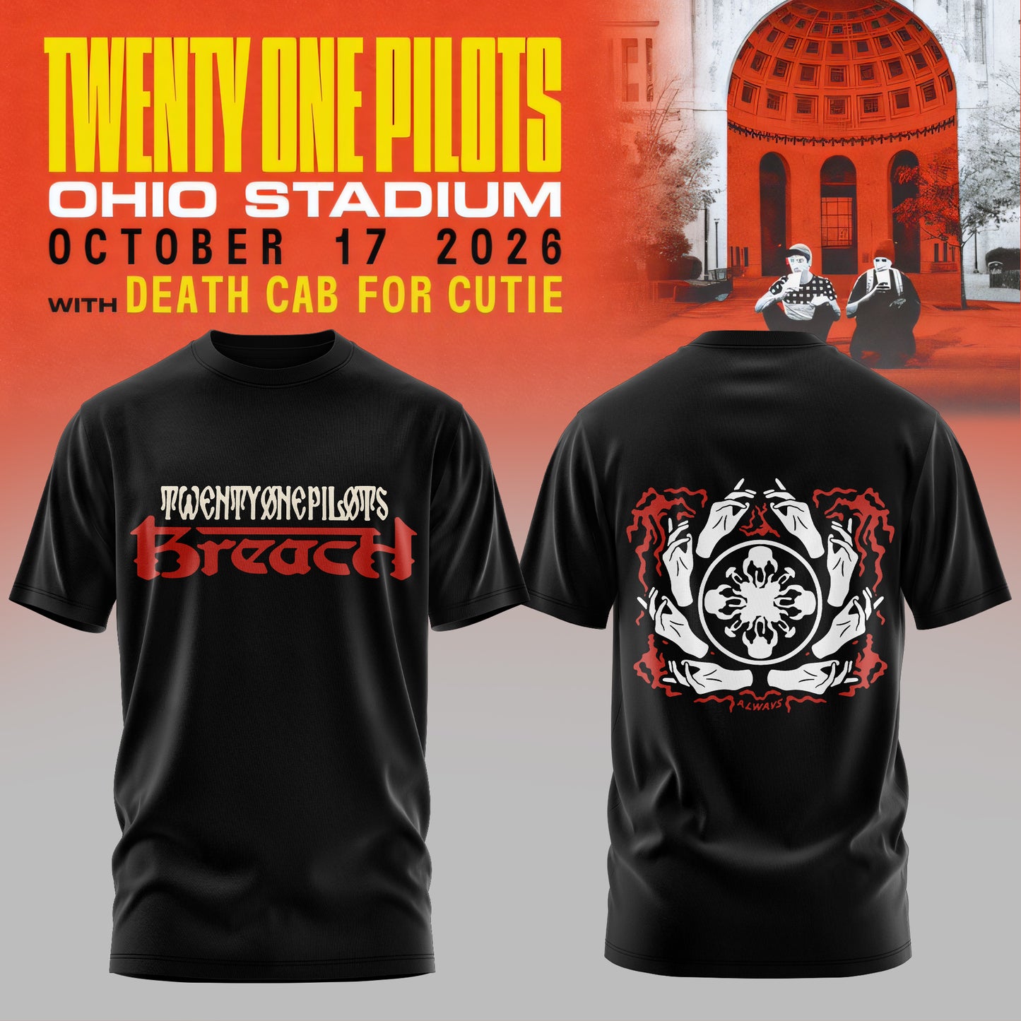 Twenty One Pilots: The Ohio Stadium T-shirt