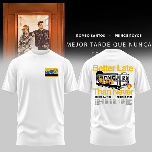 RS & PR – Mejor Tarde Que Nunca Tour 2026 Limited T-Shirt