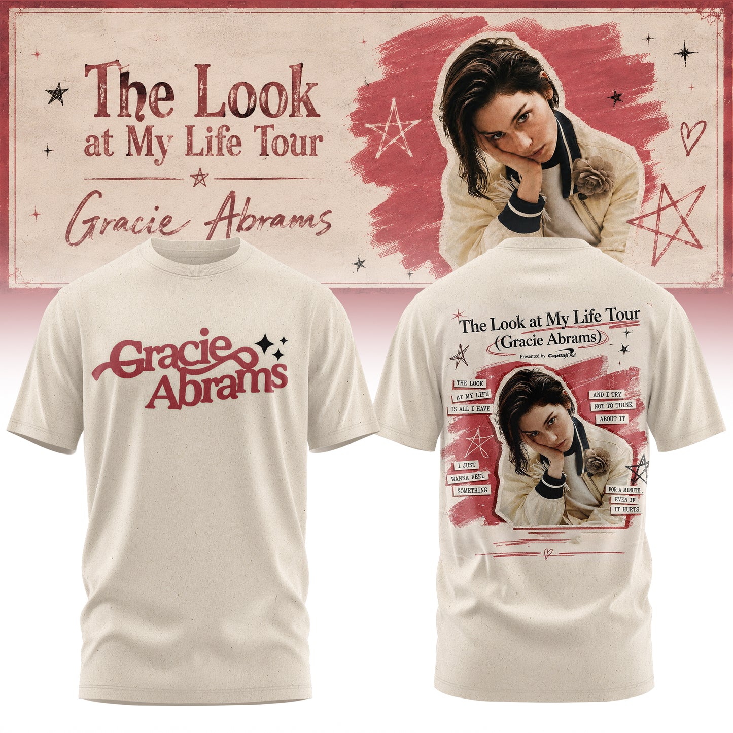 The Look at My Life Tour Edition Tshirt