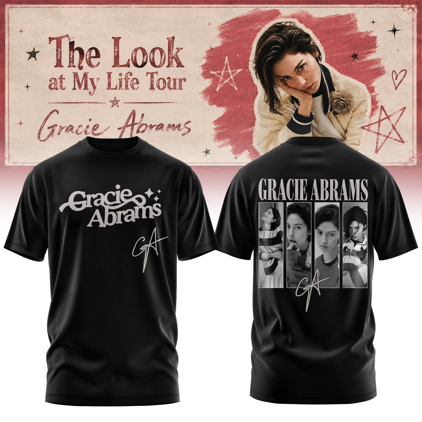 The Look at My Life Tour Edition Tshirt