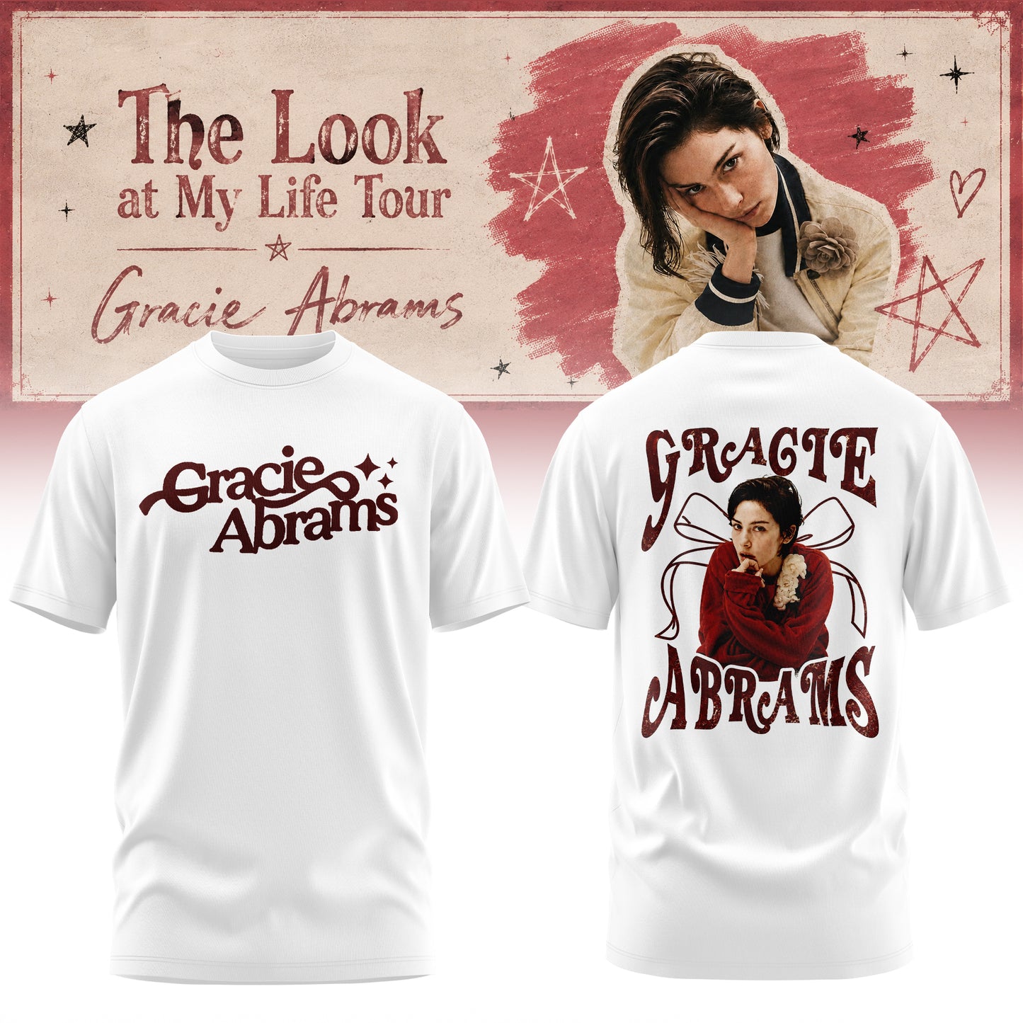The Look at My Life Tour Edition Tshirt
