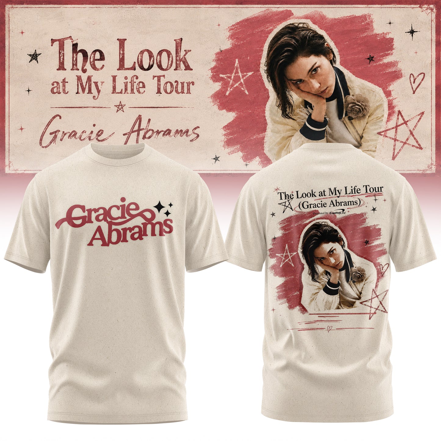 The Look at My Life Tour Edition Tshirt