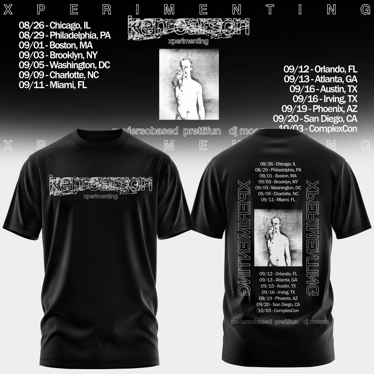 Xperimenting Tour T-shirt