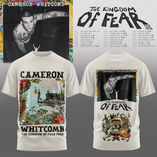 Cameron Whitcomb – The Kingdom Of Fear Tour Tee