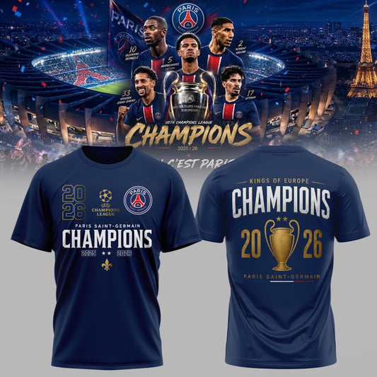 🏆 UEFA Champions League 2026 Champions Edition Tee