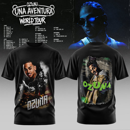 UNA AVENTURA WORLD TOUR – OFFICIAL TSHIRT