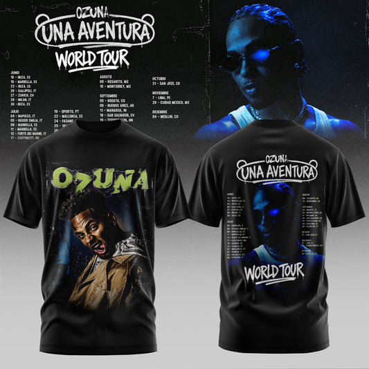 UNA AVENTURA WORLD TOUR – OFFICIAL TSHIRT