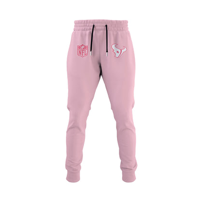 Wear It Pink 2025 - Houston Texans Breast Cancer Awareness Edition Hoodie