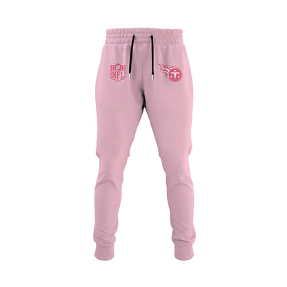 Wear It Pink 2025 - Tennessee Titans Breast Cancer Awareness Edition Hoodie
