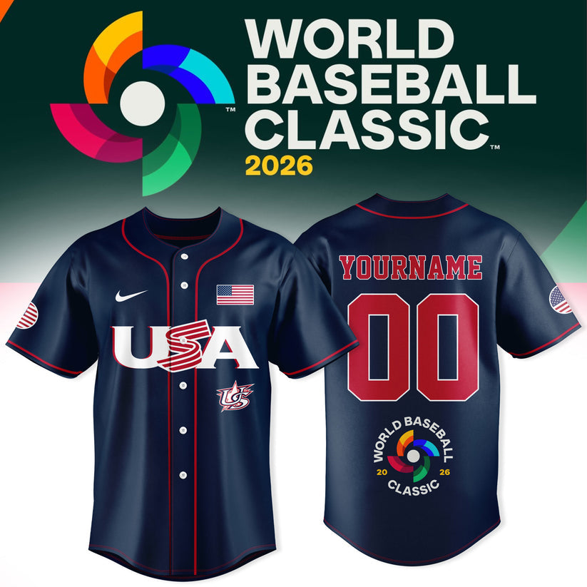 Usa Baseball USA Baseball 2026 World Baseball Classic Uniform – Future Visionary Co