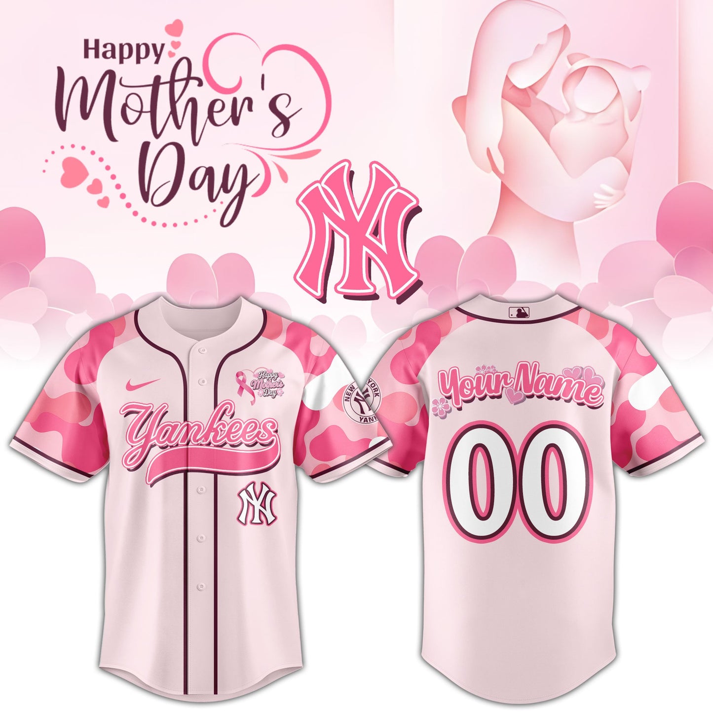 .Baseball x Sepcial Mother’s Day Limited Edition Jersey