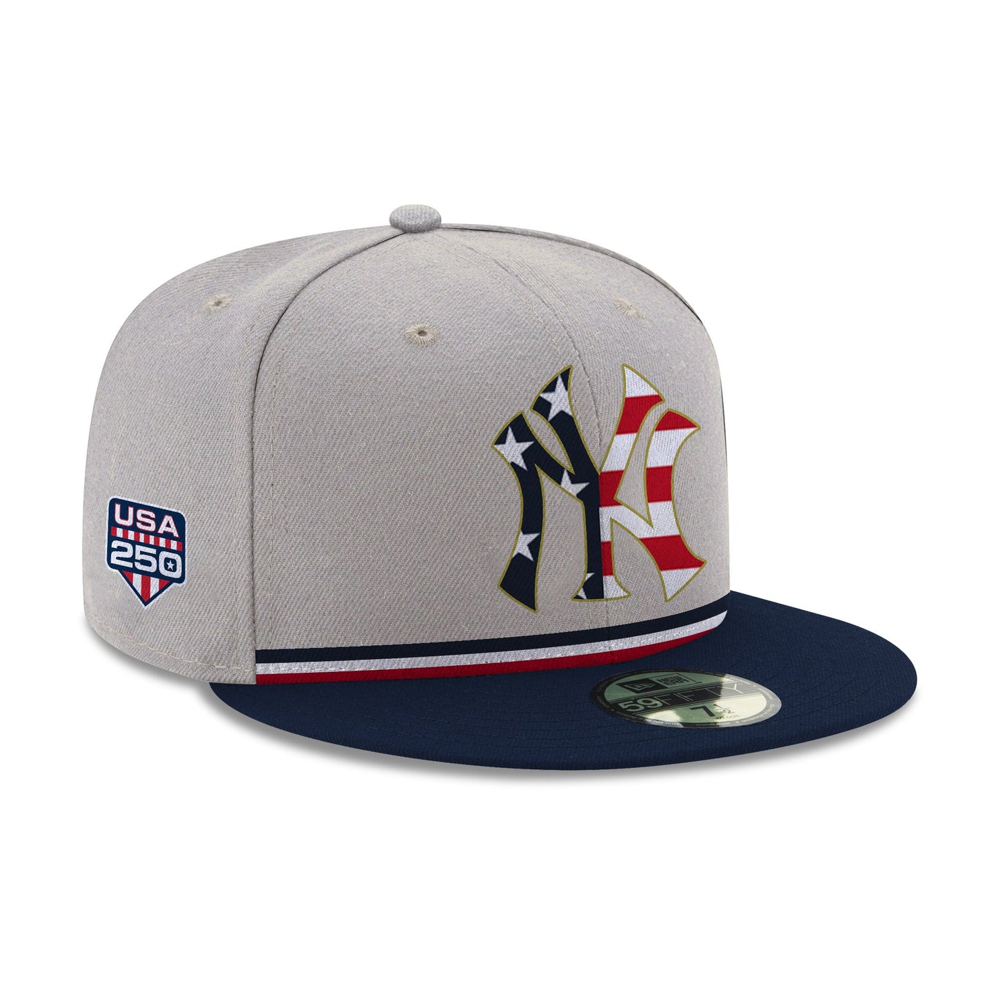 _NEW YORK YANKEES JUDGE X USA 250 ON-FIELD – 4TH OF JULY HAT COLLECTION