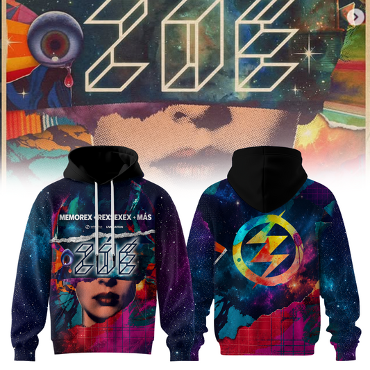 ZOÉ – “MEMOREX + REXSEXEX + MÁS” Tour Hoodie