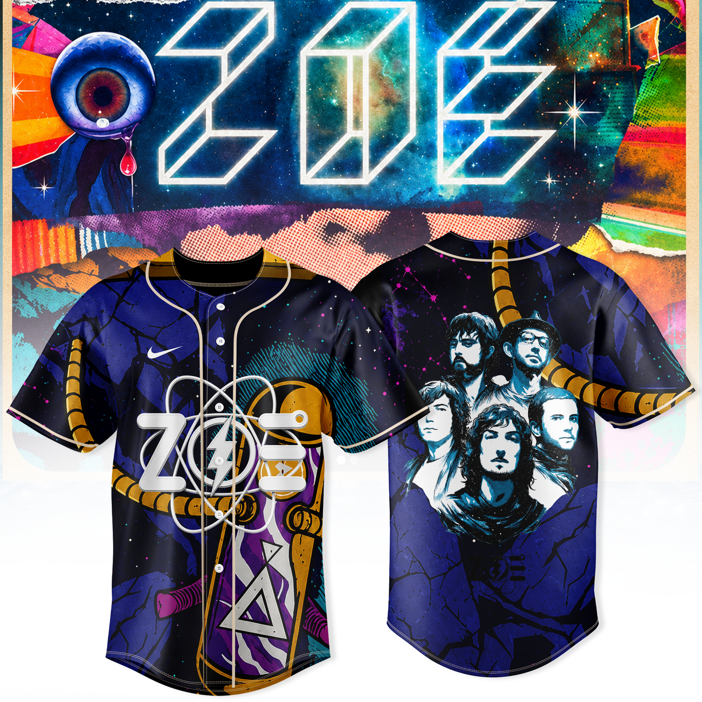 _ ZOÉ – “MEMOREX + REXSEXEX + MÁS” Tour Jersey