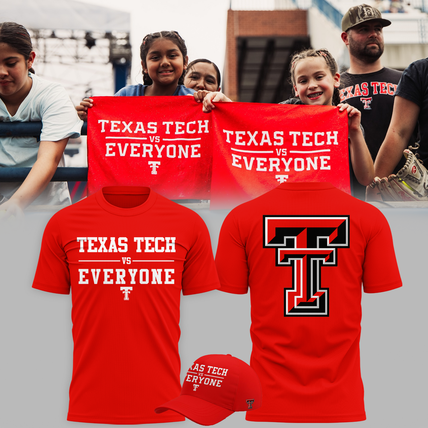 🔥 Texas Tech Special “Texas Tech Vs Everyone” Limited Edition T-Shirt