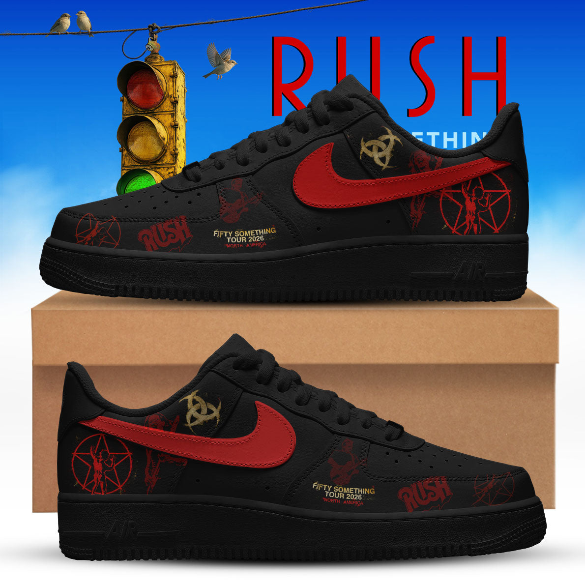 Rush “Fifty-Something Tour” 2026 Limited Edition + Selling Out Fast Shoes