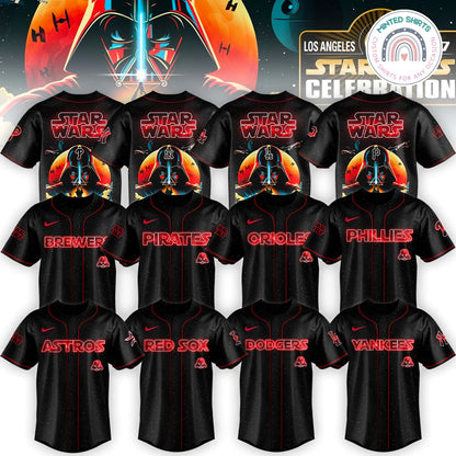 ALL TEAM x Star Wars Darth Vader Special Baseball Jersey