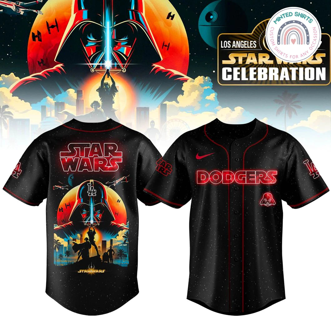 ALL TEAM x Star Wars Darth Vader Special Baseball Jersey