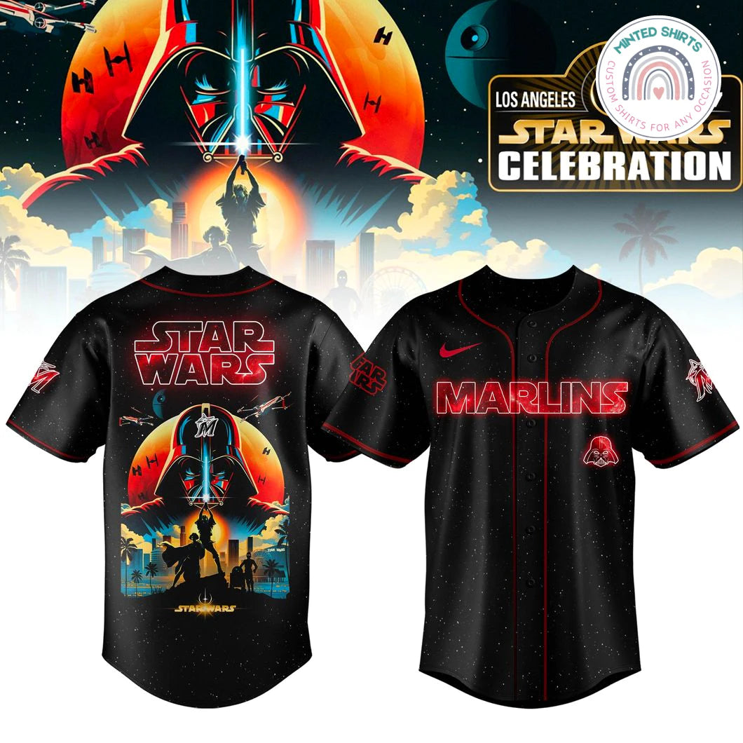 ALL TEAM x Star Wars Darth Vader Special Baseball Jersey