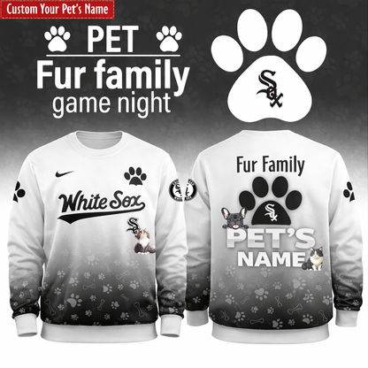 CW Sox x Fur Family Pet Game Night 2026 Sweatshirt Limited Edition + Selling Out Fast
