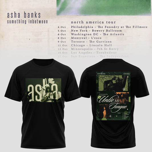 ASHA BANKS – SOMETHING INBETWEEN TOUR TEE