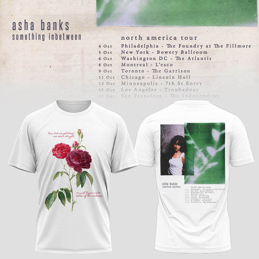 ASHA BANKS – SOMETHING INBETWEEN TOUR TEE