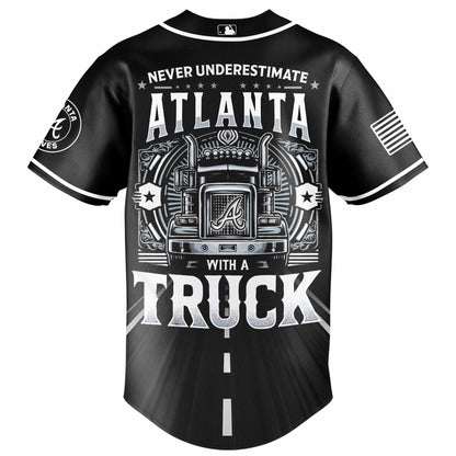 Atlanta Braves Nation Truck Driver Appreciation Week Limited Edition Jersey 2025