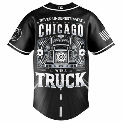 Chicago Cubs Nation Truck Driver Appreciation Week Limited Edition Jersey 2025