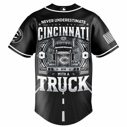 Cincinnati Reds Nation Truck Driver Appreciation Week Limited Edition Jersey 2025