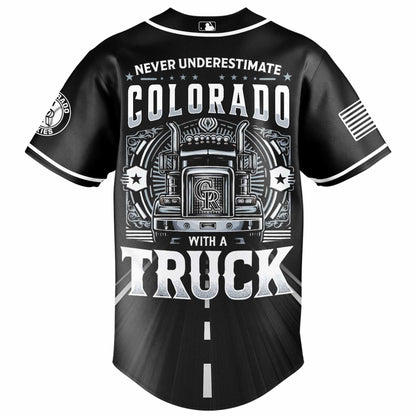 Colorado Rockies Nation Truck Driver Appreciation Week Limited Edition Jersey 2025