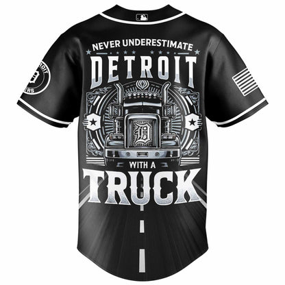 Detroit Tigers Nation Truck Driver Appreciation Week Limited Edition Jersey 2025