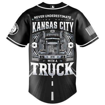 Kansas City Royals Nation Truck Driver Appreciation Week Limited Edition Jersey 2025
