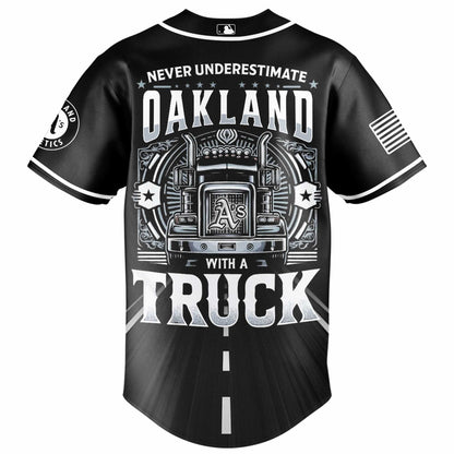 Oakland Athletics Nation Truck Driver Appreciation Week Limited Edition Jersey 2025