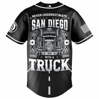 San Diego Padres Nation Truck Driver Appreciation Week Limited Edition Jersey 2025