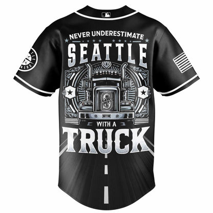 Seattle Mariners Nation Truck Driver Appreciation Week Limited Edition Jersey 2025