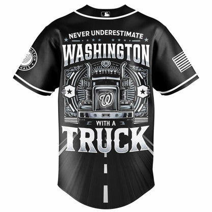 Washington Nationals Nation Truck Driver Appreciation Week Limited Edition Jersey 2025