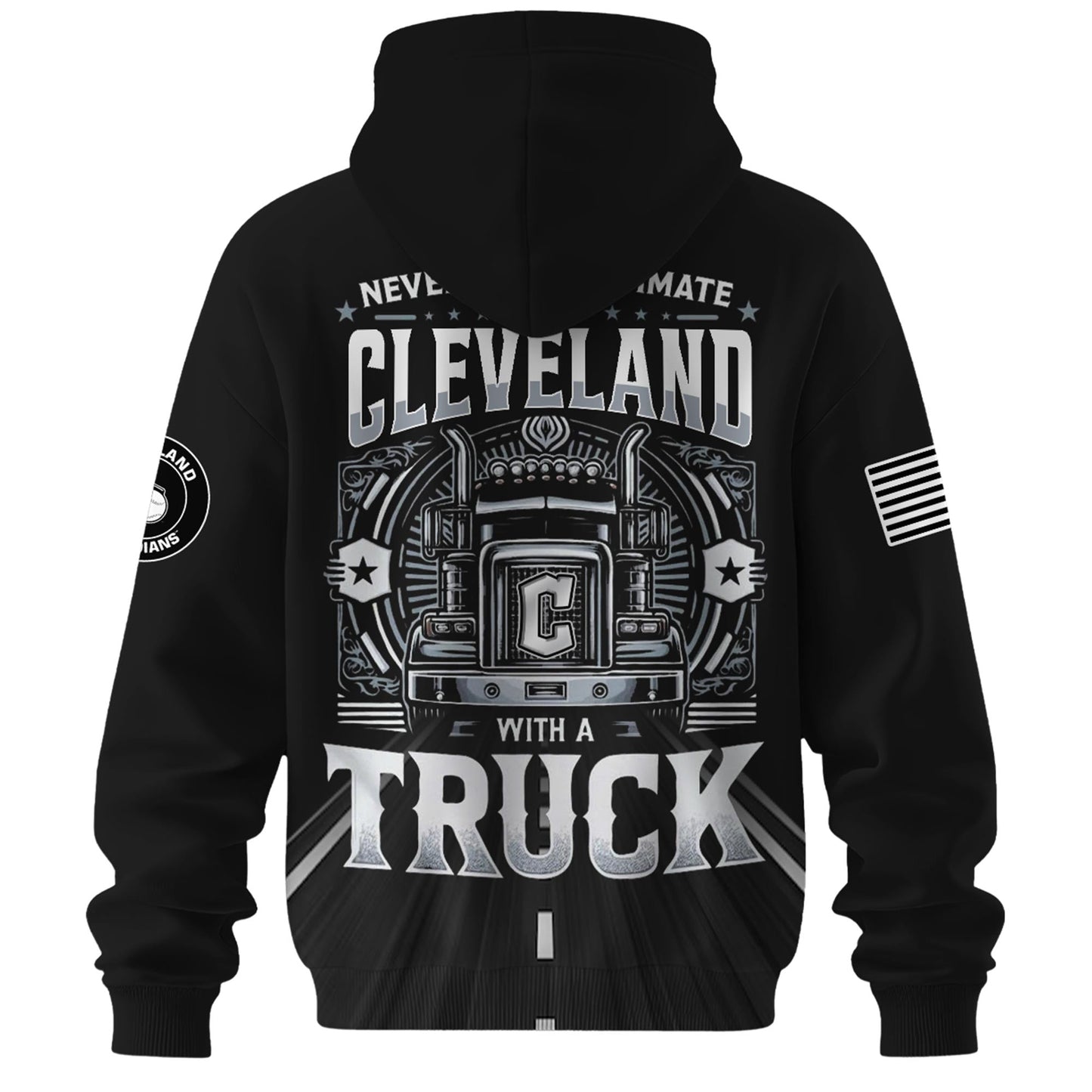 Cleveland Guardians Nation Truck Driver Appreciation Week Limited Edition Hoodie 2025