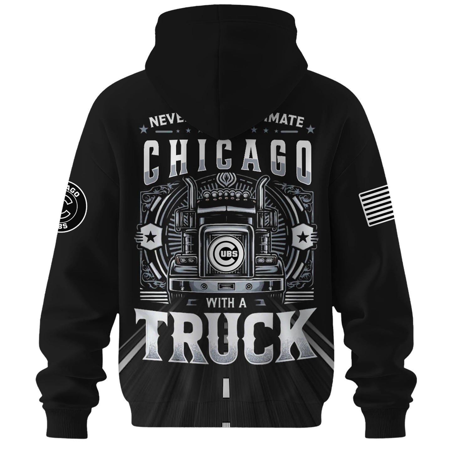 Chicago Cubs Nation Truck Driver Appreciation Week Limited Edition Hoodie 2025