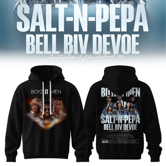 SALT-N-PEPA • BOYZ II MEN • BELL BIV DEVOE COLLECTION HOODIE