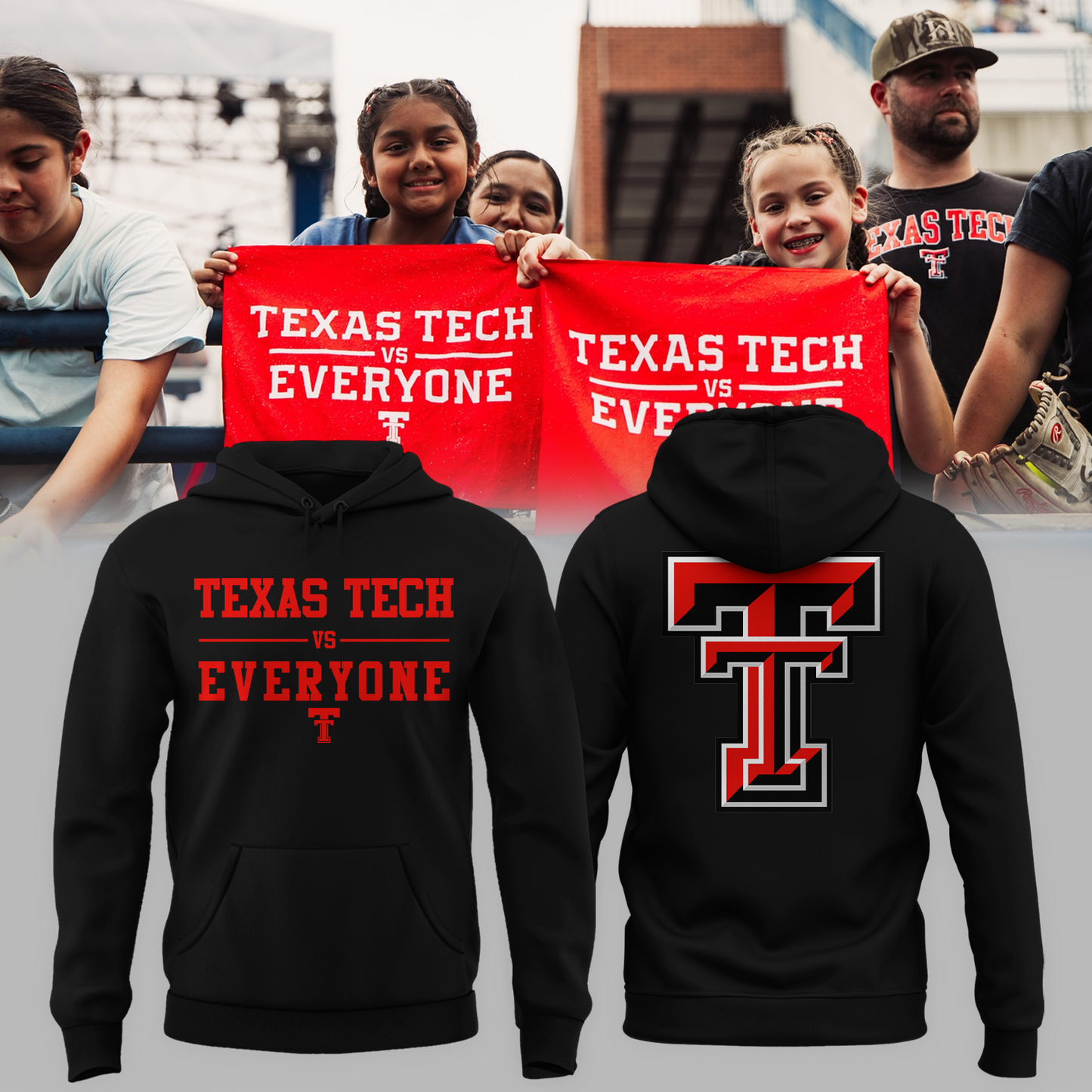 🔥 Texas Tech Special “Texas Tech Vs Everyone” Limited Edition Hoodie