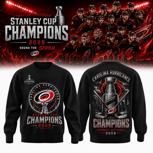 2026 Stanley Cup Champions Red Sweatshirt