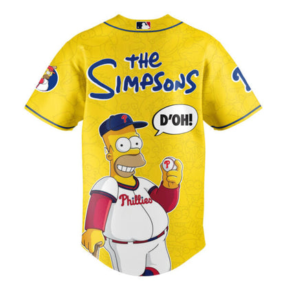 The Simpsons x Philadelphia Phillies Limited Edition Jersey 2025 Season