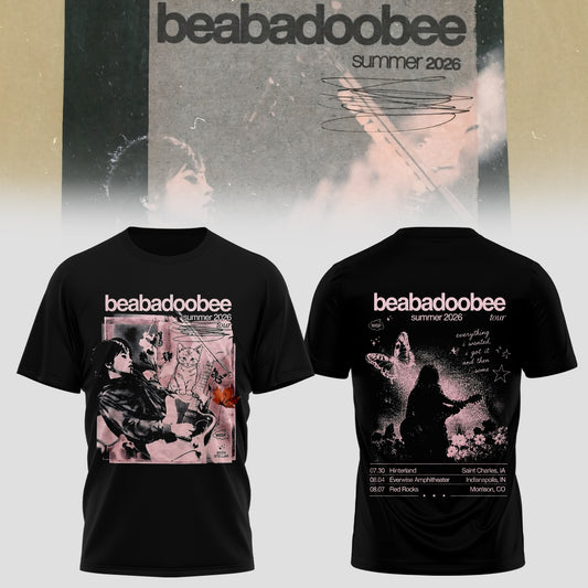 Beabadoobee Summer 2026 Collection Tshirt