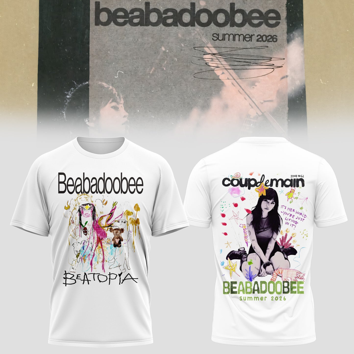 Beabadoobee Summer 2026 Collection Tshirt