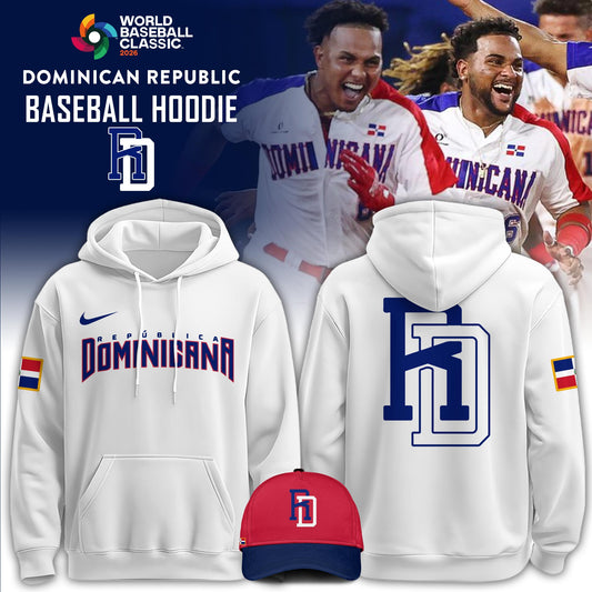 Dominican Republic Baseball 2026 World Baseball Classic Hoodie Limited Edition
