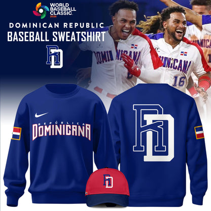 Dominican Republic Baseball 2026 World Baseball Classic Sweatshirt Limited