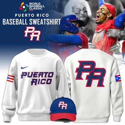 Puerto Rico Baseball 2026 World Baseball Classic Sweatshirt Limited