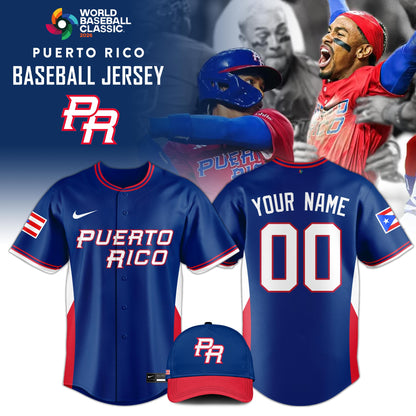 Puerto Rico Baseball 2026 World Baseball Classic Jersey Limited