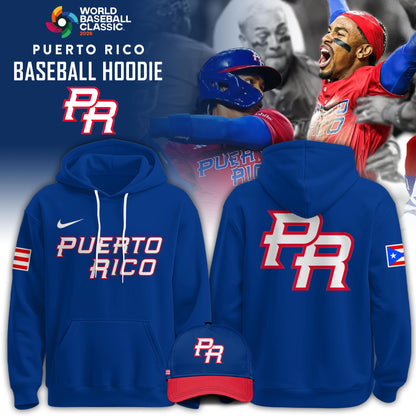 Puerto Rico Baseball 2026 World Baseball Classic Hoodie Limited